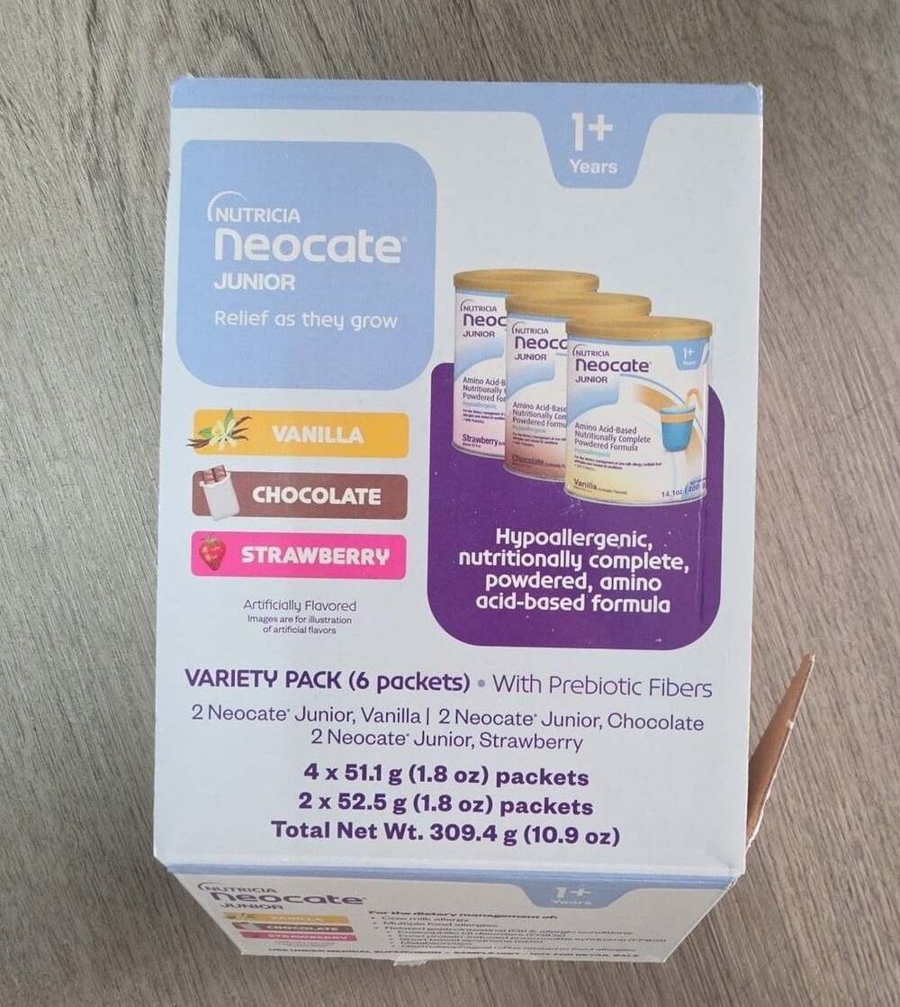 Nutricia Neocate Junior Variety Pack 4 Packets 309.4 g